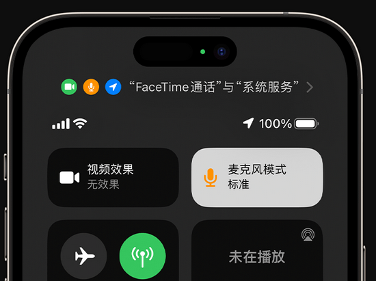 雅安苹果授权维修网点分享iPhone在通话时让你的声音更清晰 