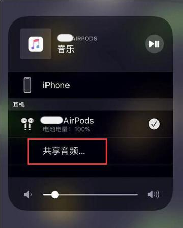 雅安苹果14音频维修点分享iPhone14音频共享设置方法 