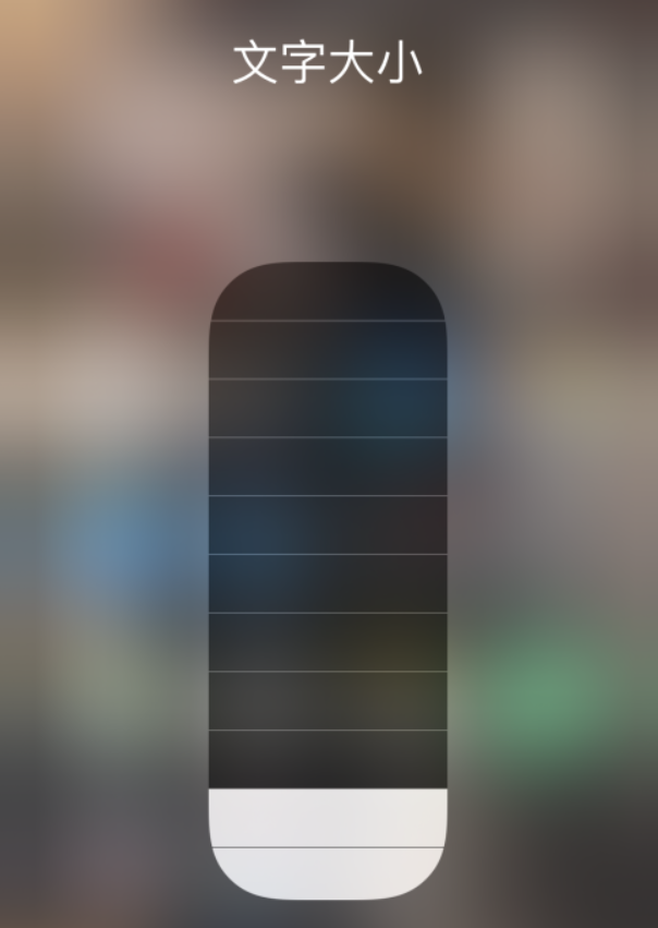 雅安苹果手机维修分享小技巧：在 iPhone 控制中心快速调节字体大小 