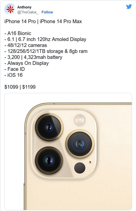 雅安苹果14维修分享iPhone 14全系涨价 