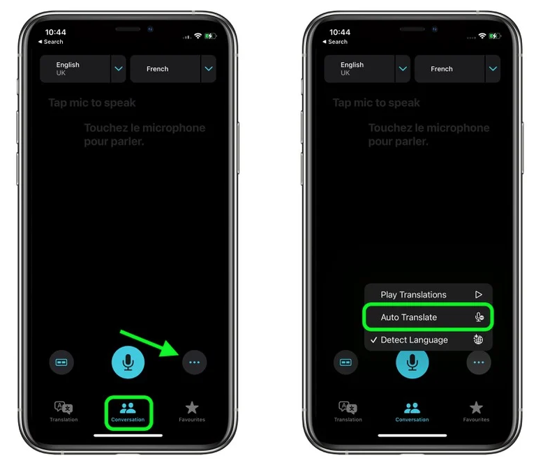 雅安苹果手机维修分享iOS 15 “翻译” App 新改进 