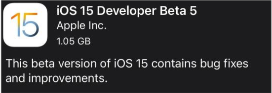 雅安苹果手机维修分享如何升级到iOS15.0 beta5 